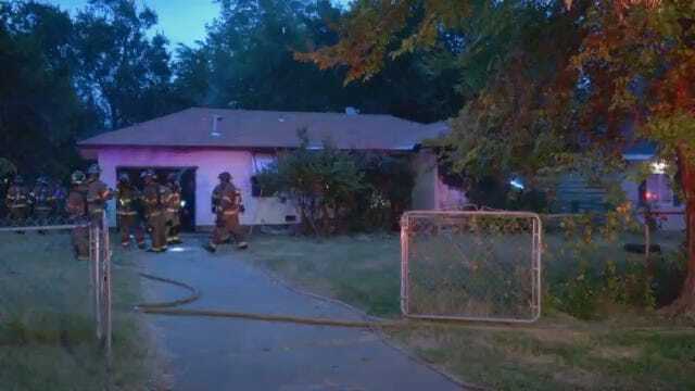 WEB EXTRA: Scenes From Tulsa House Fire