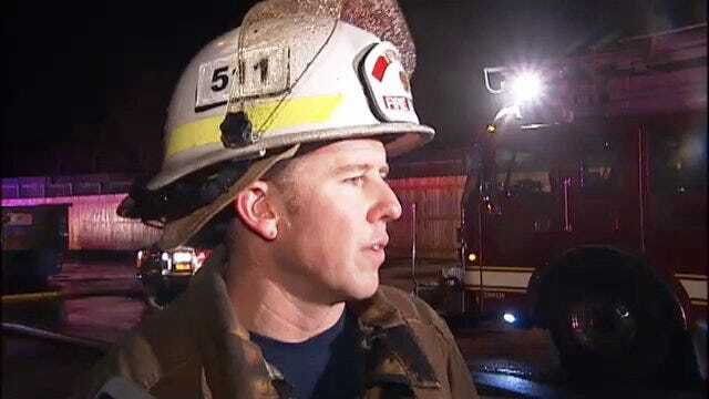 WEB EXTRA: Tulsa Fire Captain Jeremy Moore Talks About Apartment Building Fire