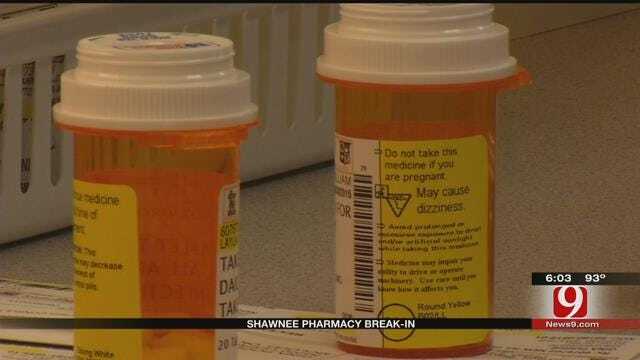 Burglars Steal Pain Pills From Shawnee Pharmacy