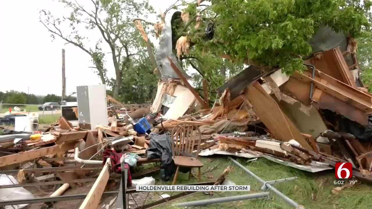 ‘You Rebuild And You Stay’: Holdenville Community Rallies After Tornado Hits