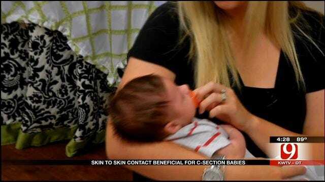 Medical Minute: Skin To Skin Contact Beneficial For C-Section Babies