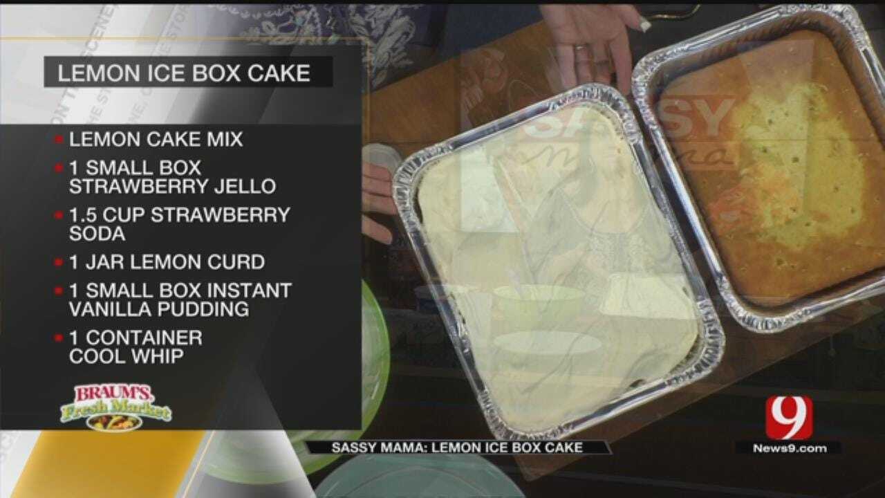 Lemon Ice Box Cake