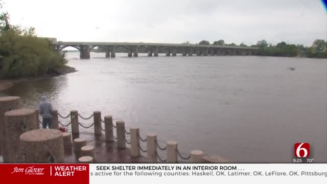 Flooding Concerns Lead To Road, Business Closures In Eastern Oklahoma