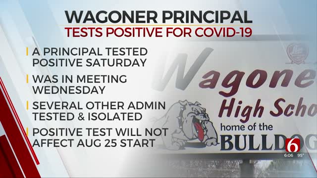 Wagoner School Administrators Isolate After One Principal Tests COVID-19 Positive 