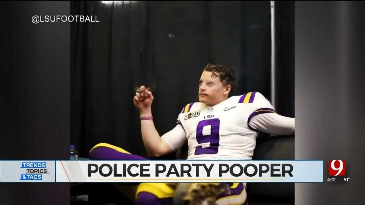 Trends, Topics & Tags: Police Threaten Arrest For LSU Players Smoking
