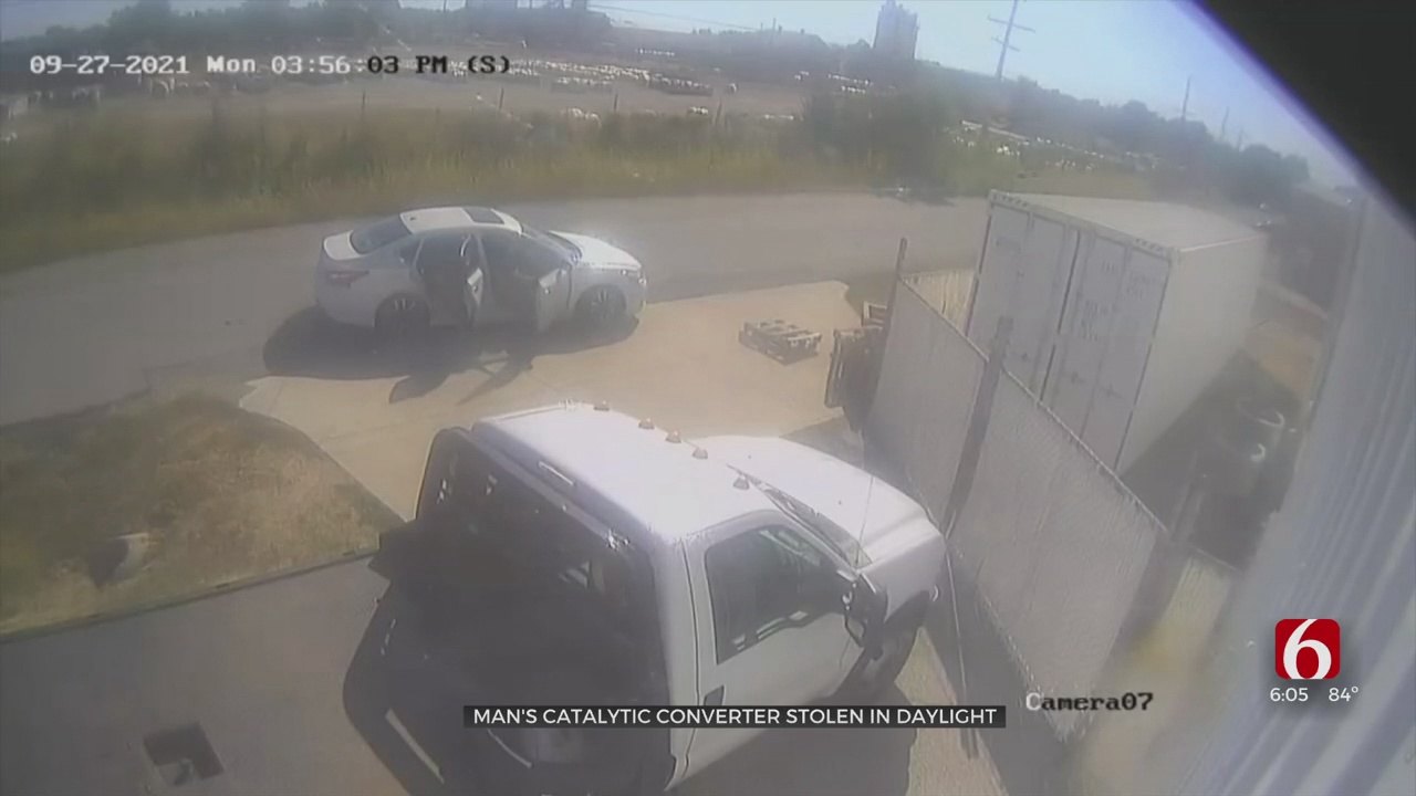 Man Warns Other Oklahomans After His Truck’s Catalytic Converter Stolen In Broad Daylight 