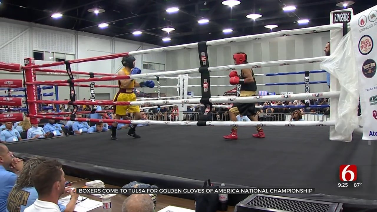 Watch: Boxers Come To Tulsa For Golden Gloves Of America National Championship