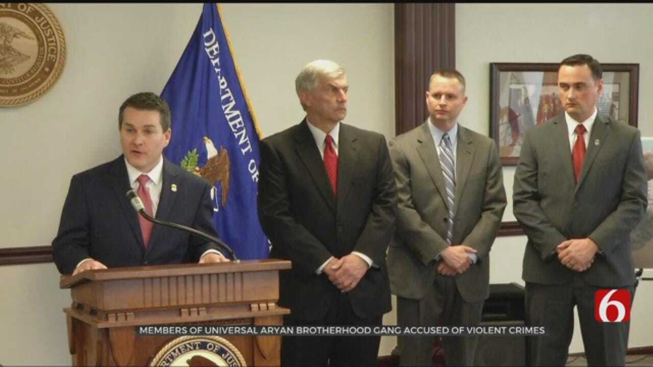 U.S. Attorney Announces Indictment Of 18 Aryan Brotherhood Members