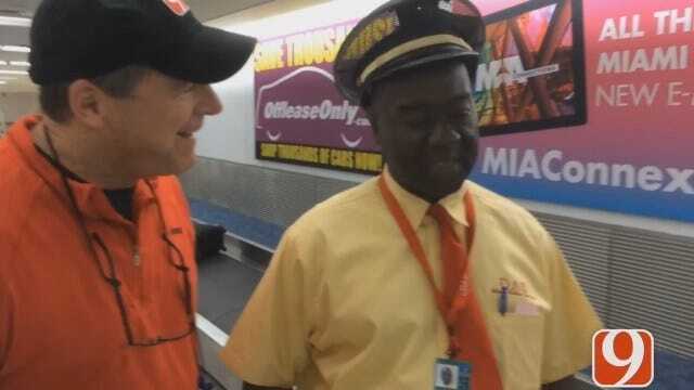Dean Blevins Arrives In Miami For Orange Bowl Coverage