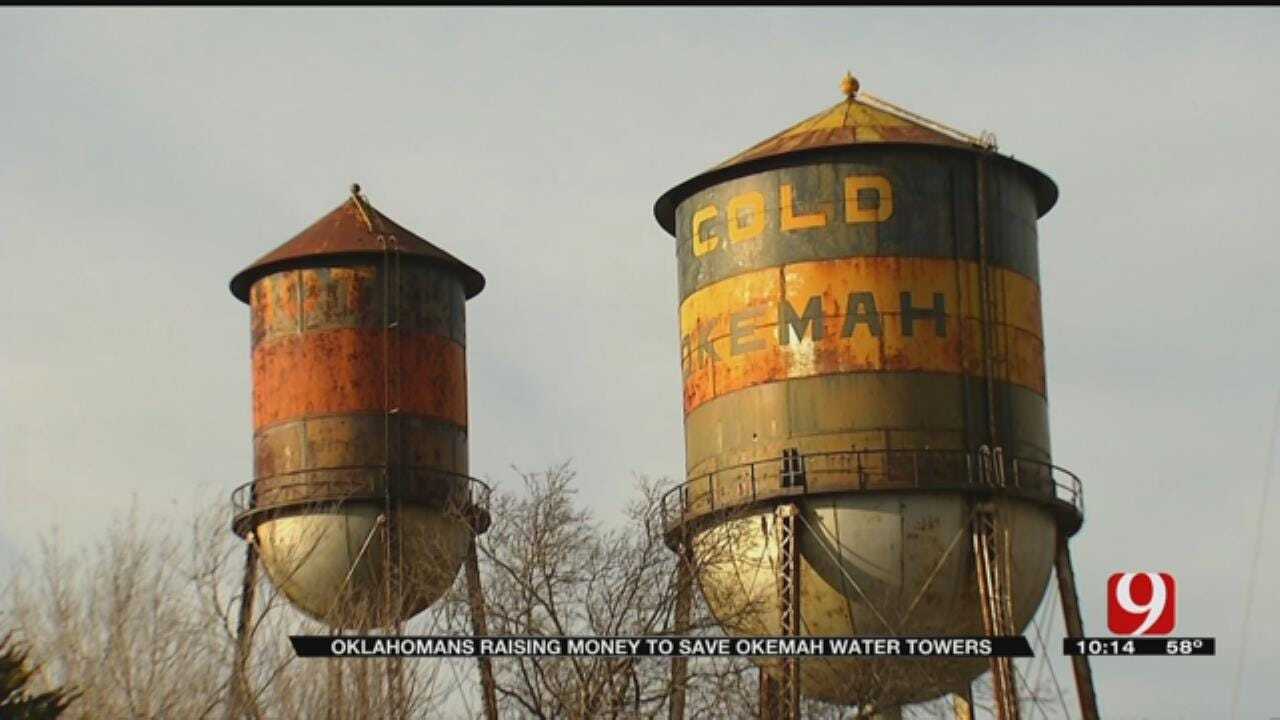 Effort To Save Historic Okemah Water Towers Gains Momentum
