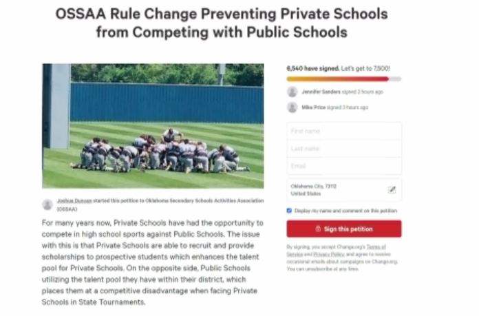 Thousands Have Signed Petition Regarding Private Schools' Ability To Recruit Student-Athletes