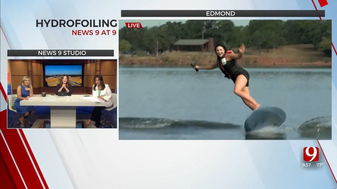 WATCH: News 9's Jordan Dafnis Attempts To Ride Electric Surfboard