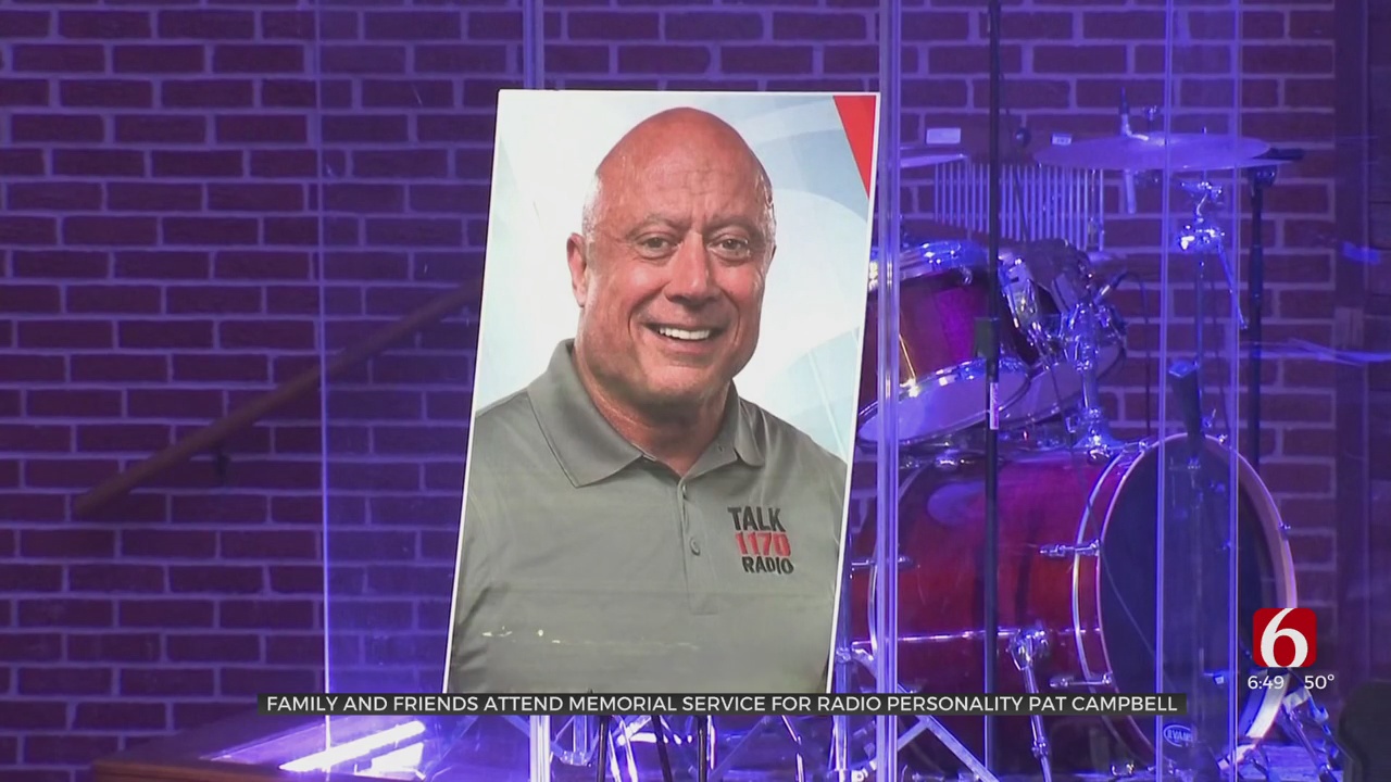 Family, Friends Attend Memorial Service For Radio Personality Pat Campbell
