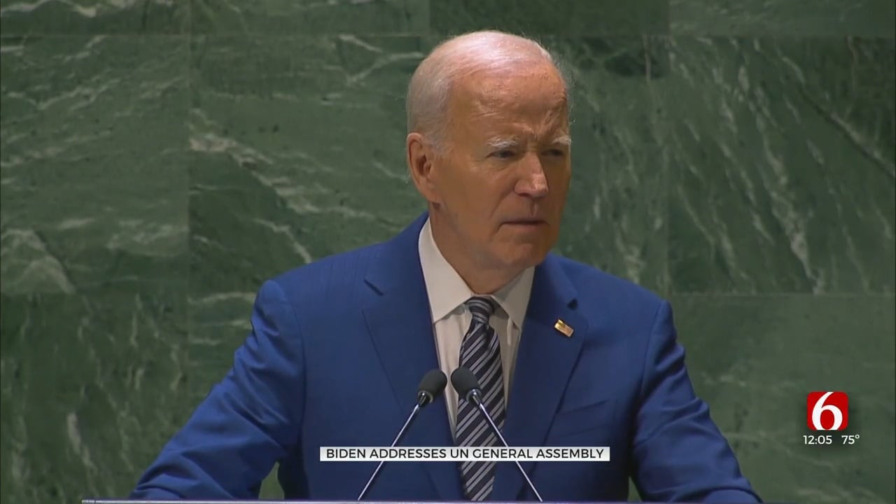 President Biden Gives U.N. Speech Urging The 2023 General Assembly To 'Preserve Peace, Prevent Conflict'