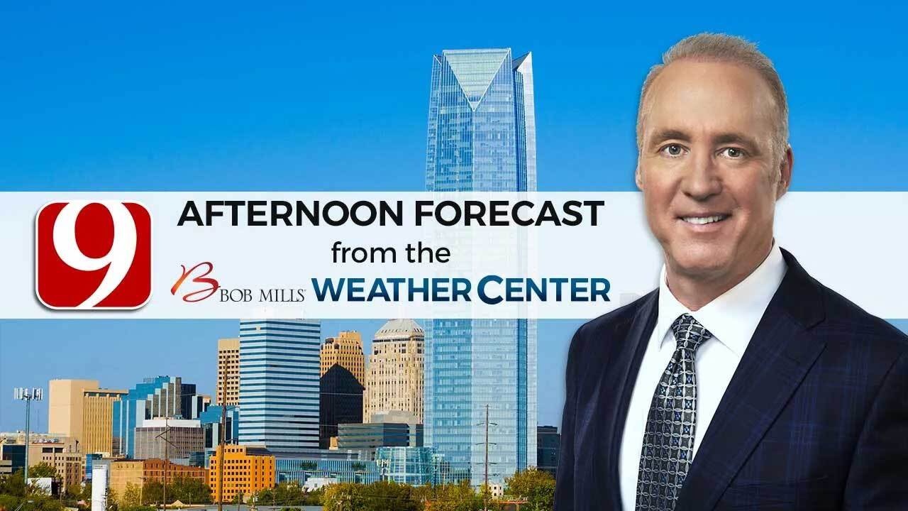 David's Monday Afternoon Forecast