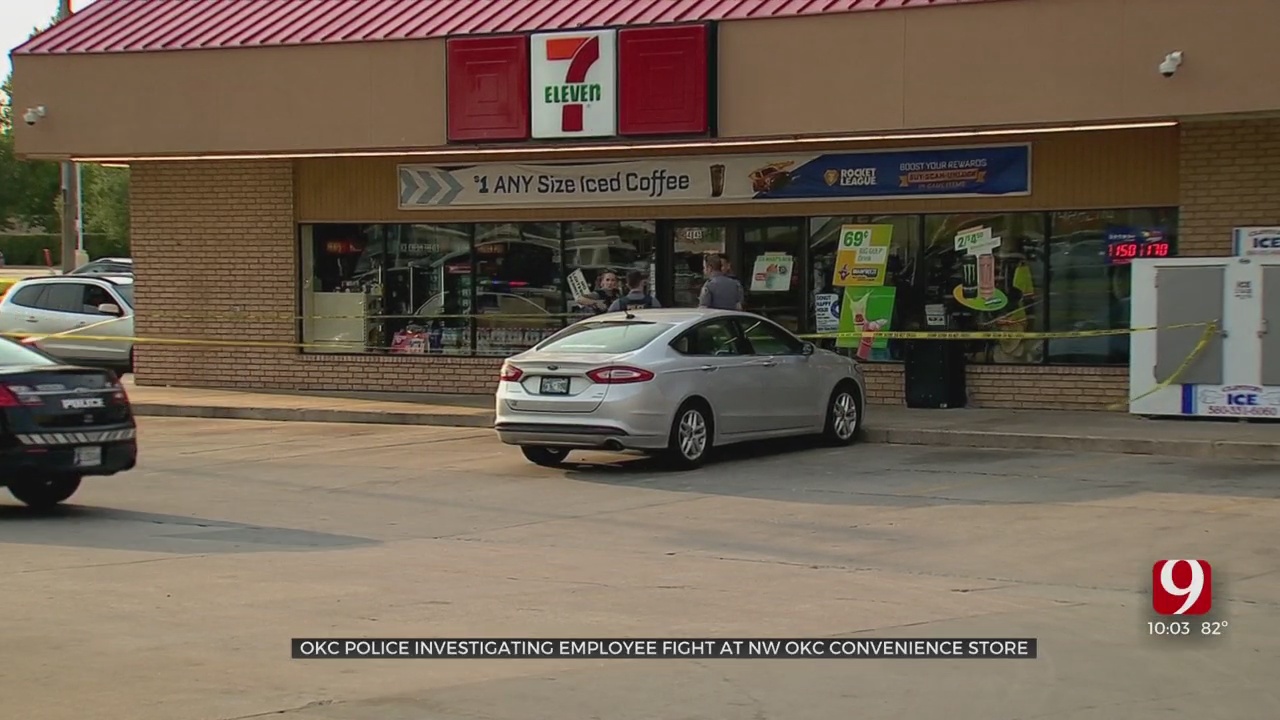 Oklahoma City Police Investigating Employee Fight At NW OKC Convenience Store