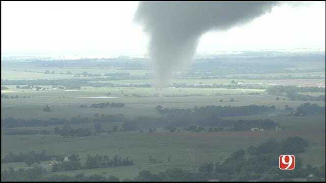 WEB EXTRA: Tornado Touches Down NE Of Cyril