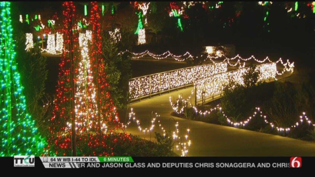 Enjoy Tulsa 'Garden Of Lights' Starting Friday Night