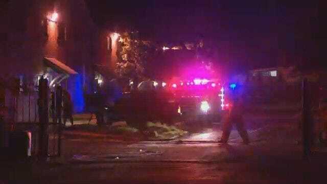 WEB EXTRA: Video From Scene Tulsa Apartment Kitchen Fire