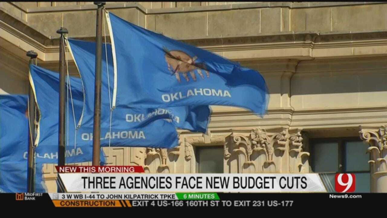 Three State Agencies To Face New Budget Cuts