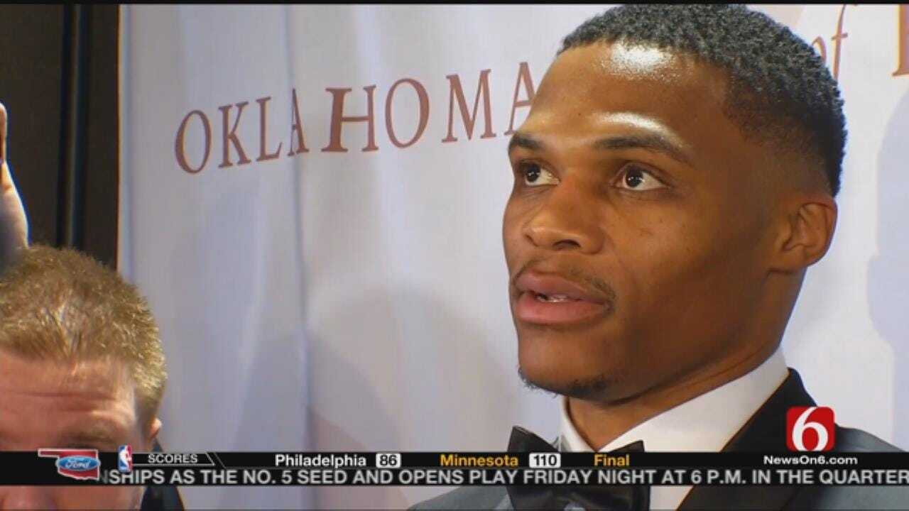 Michael Jordan Inducts Westbrook Into Oklahoma Hall Of Fame
