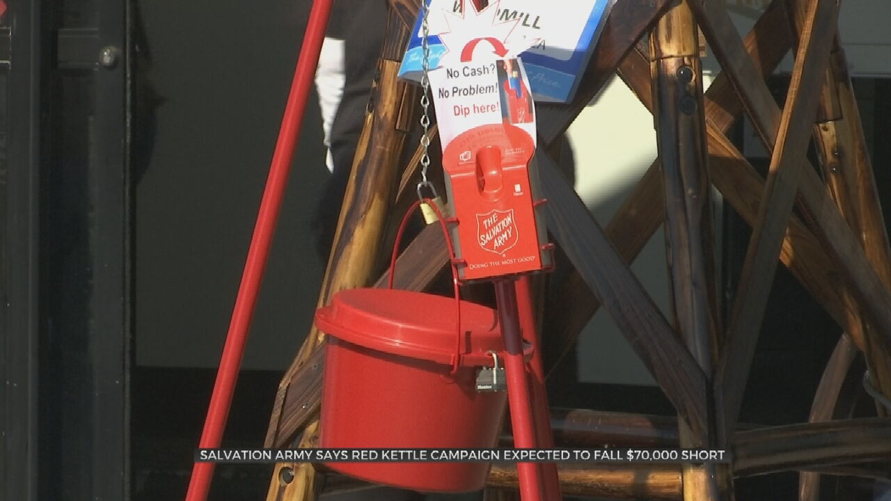 Salvation Army Nearly $87,000 Short Of Red Kettle Campaign Donation Goal