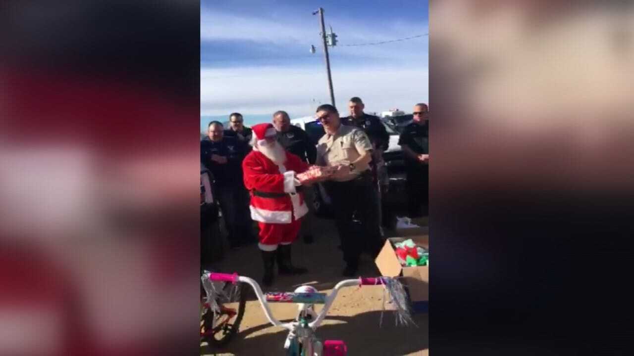 First Responders Brighten Christmas For Grieving Chelsea Family