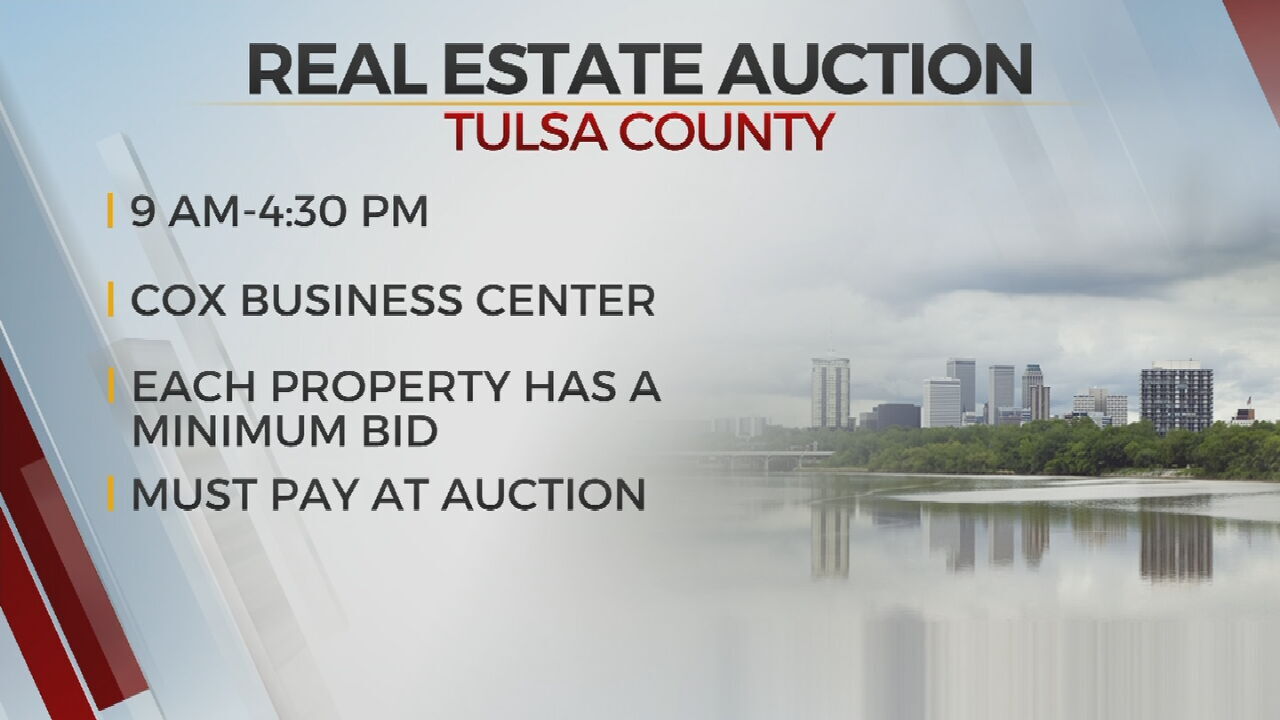 Annual Tulsa County Real Estate Auction Continues