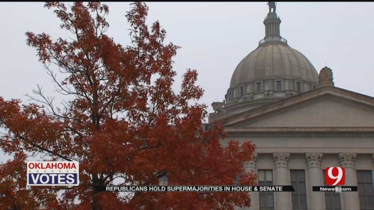 Legislative Breakdown: Oklahoma Republicans Hold Supermajorities In House, Senate