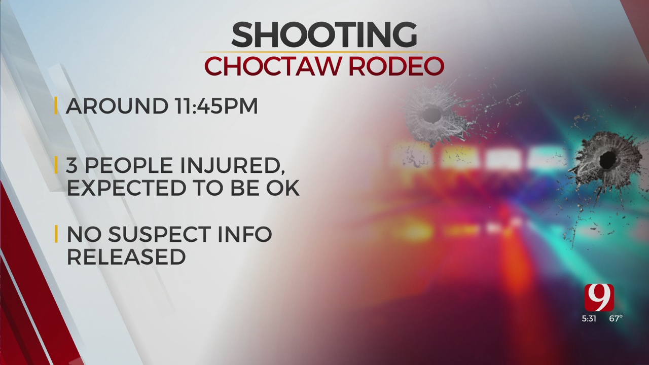 Multiple People Injured Following Choctaw Rodeo Shooting