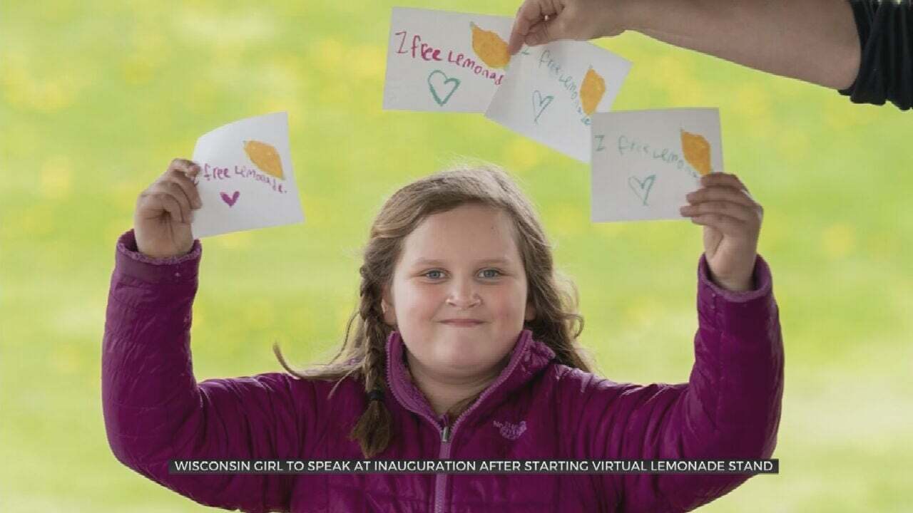 Girl's Virtual Lemonade Stand Catches Eye Of Biden's Inaugural Team