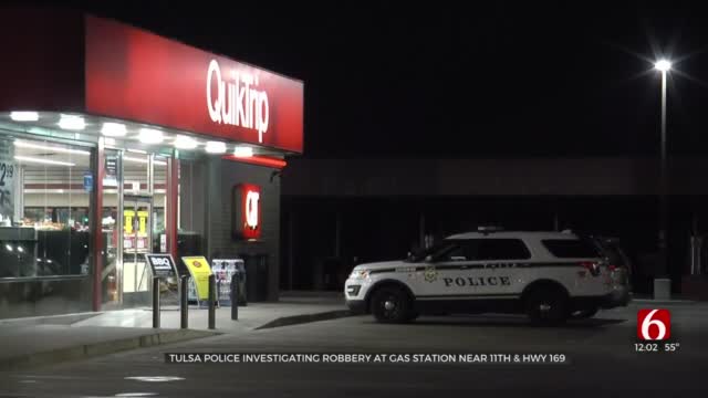 Police Search For Suspect Involved In Armed Robbery At Tulsa Gas Station