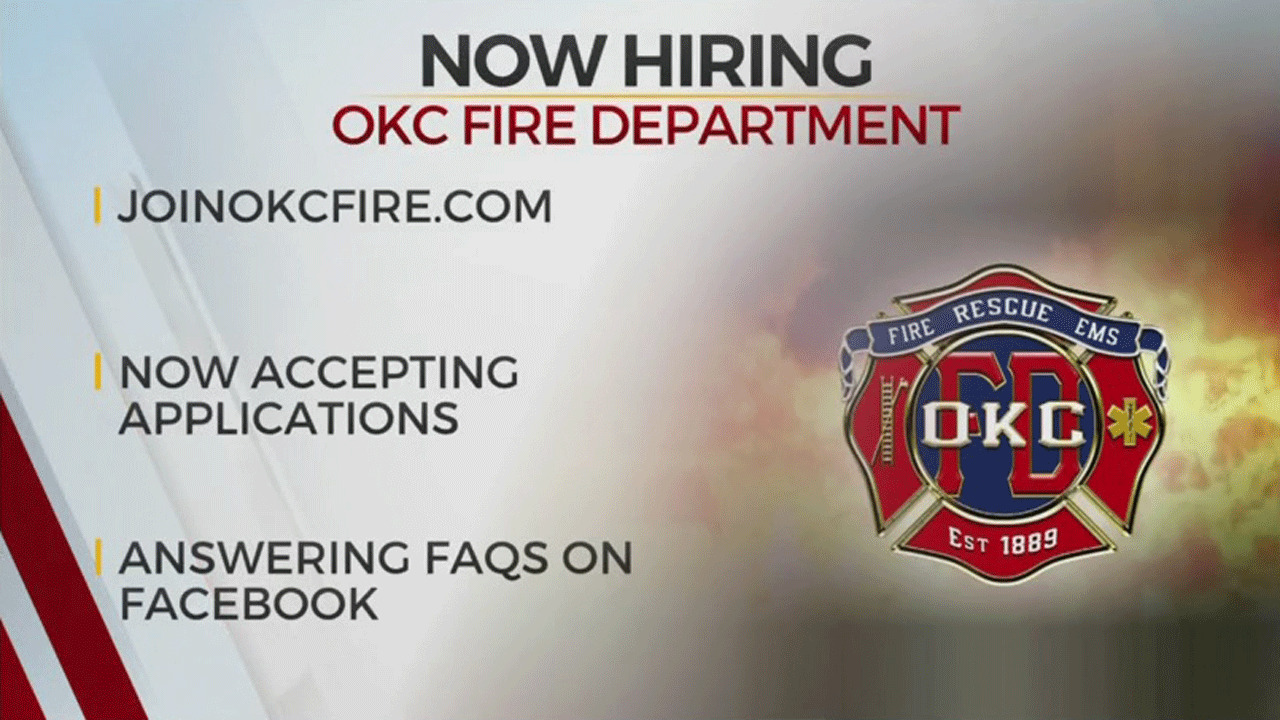 OKC Fire Department Accepting Applications For Hire