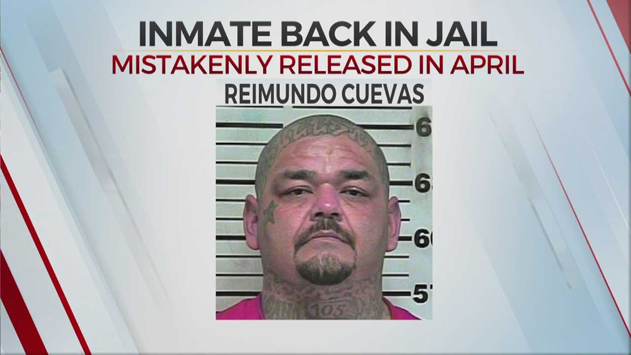 Convicted Drug Dealer Accidentally Released From Oklahoma County Jail
