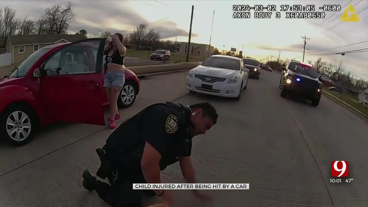 Bodycam Shows Moments After Child Is Struck By Car; Woman Charged With DUI