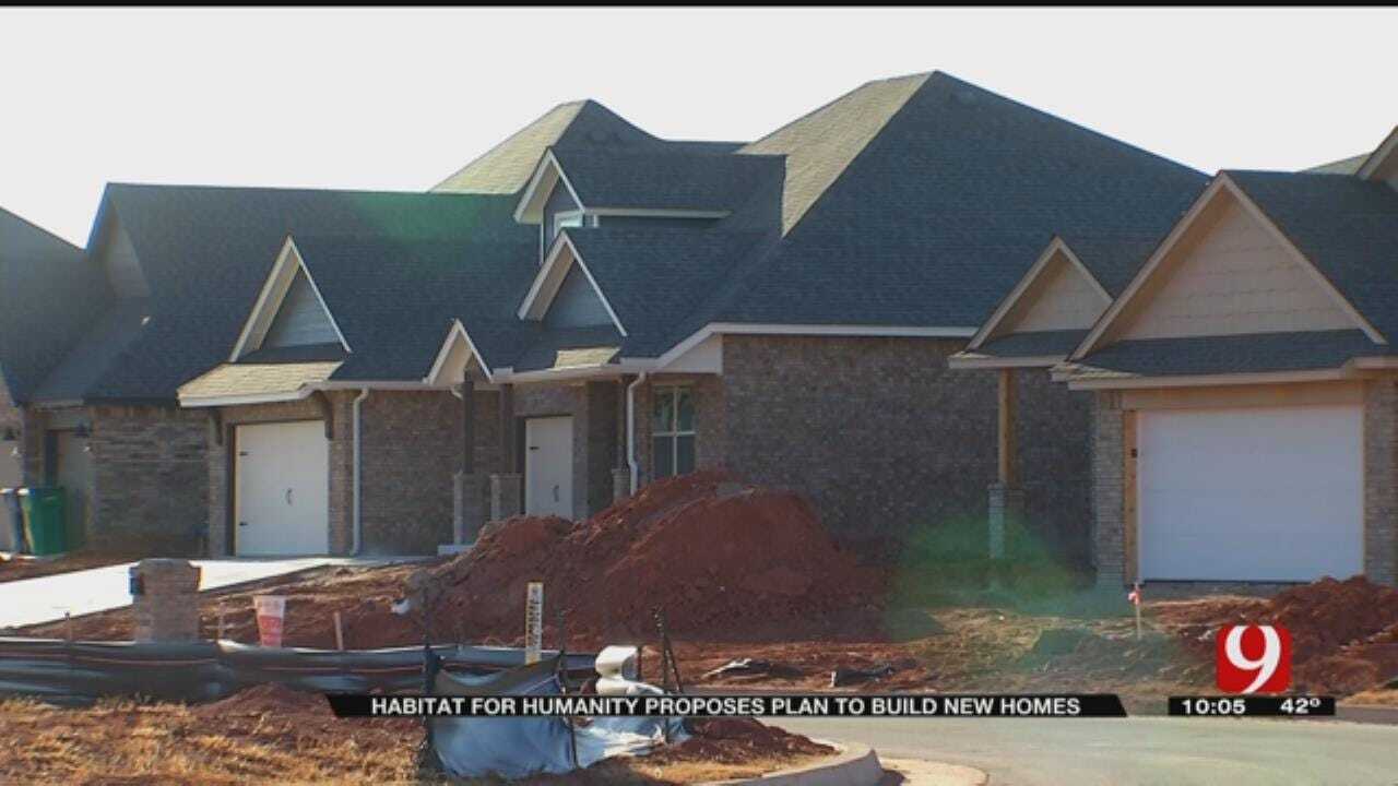 Central Oklahoma's Habitat For Humanity Proposes Plan To Build New Homes