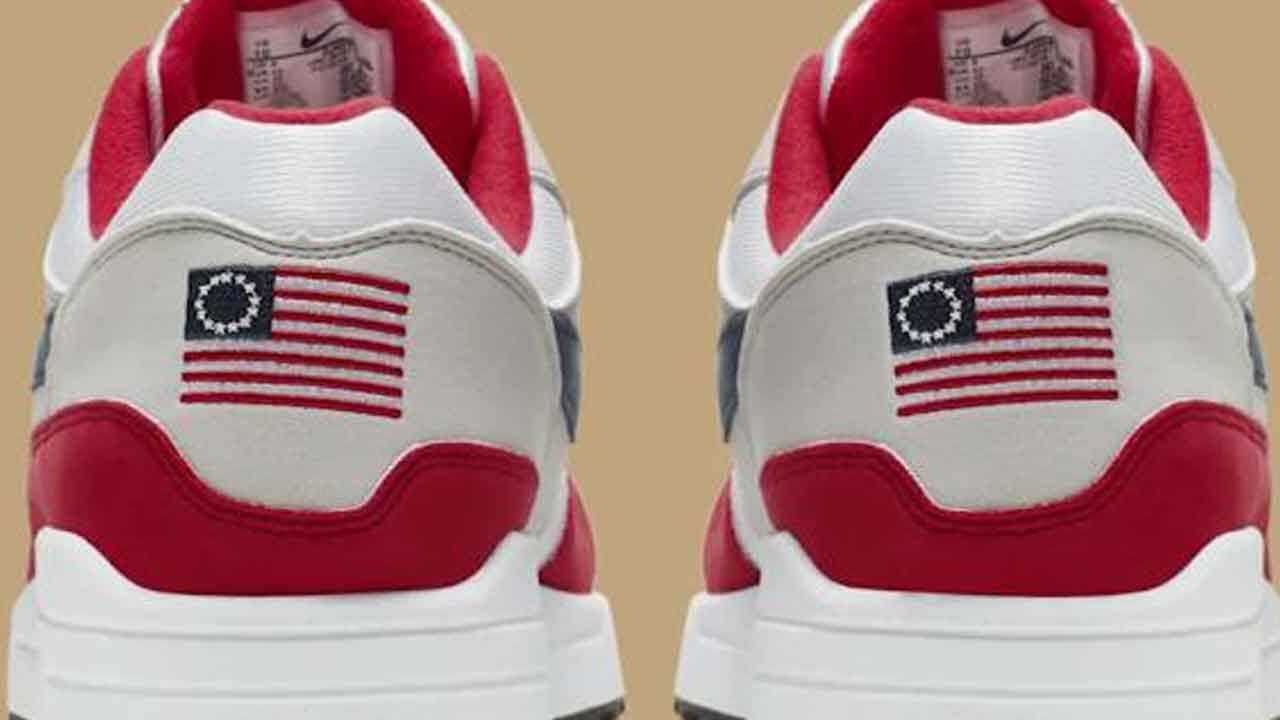 Nike Reportedly Pulls 'Betsy Ross Flag' Shoes Over Concerns From Kaepernick