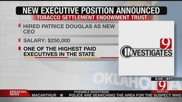 Tobacco Settlement Endowment Trust Announces New Executive Position