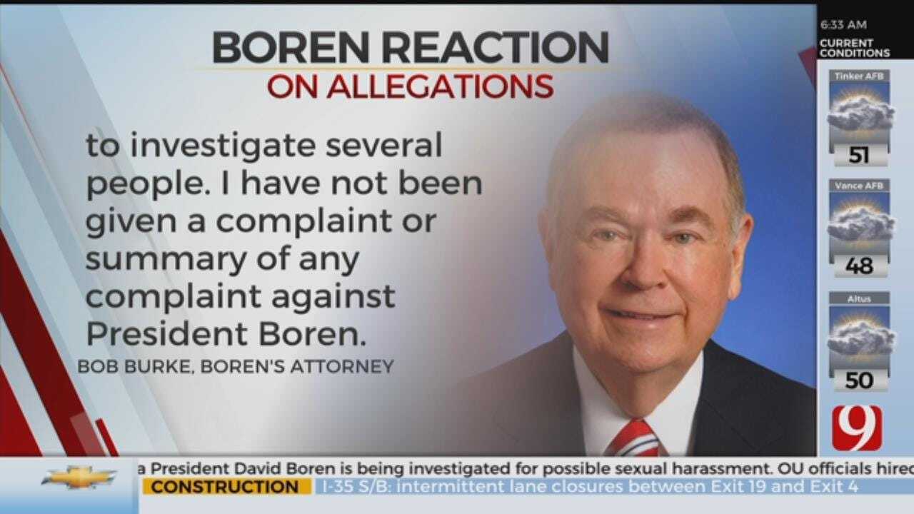Former OU President David Boren Facing Sexual Harassment Allegations