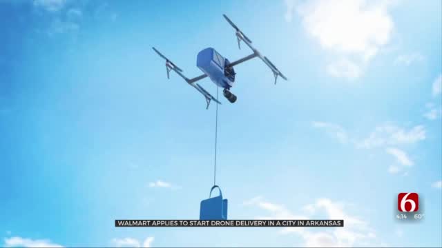 Walmart Looks To Start Using Drones For Order Delivery In Arkansas City