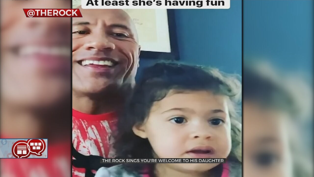 Something To Talk About: The Rock Sings For His Daughter In Sweet Video