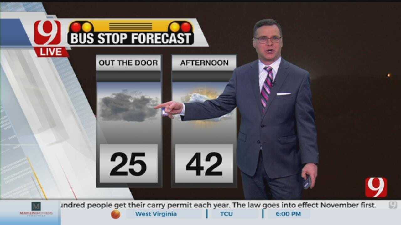 Jed's Friday Bus Stop Forecast