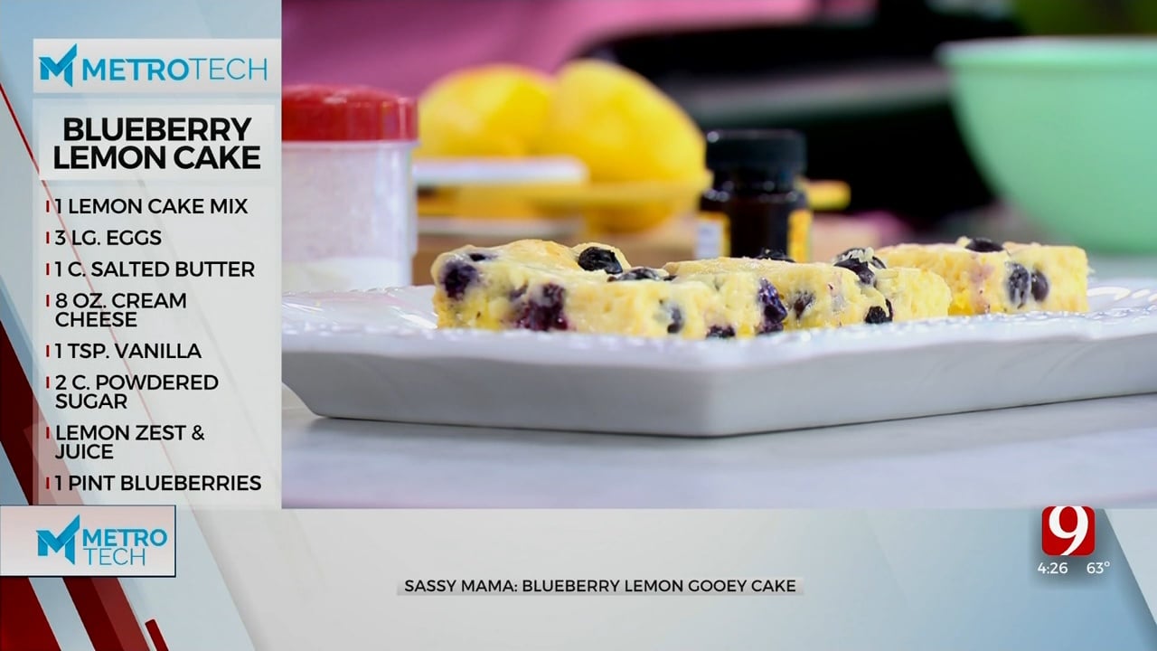 Sassy Mama: Blueberry Lemon Gooey Cake