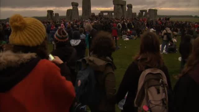 Crowds Gather At Stonehenge For Summer Solstice Despite COVID Concerns