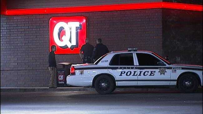 WEB EXTRA: Video From Scene Of Quik Trip Armed Robbery