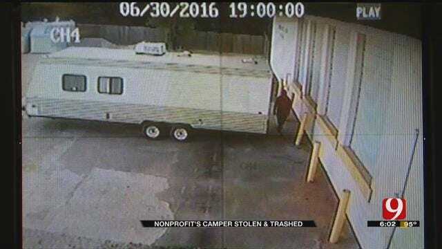 Camper Stolen From OKC Agency That Helps People Displaced By Disasters