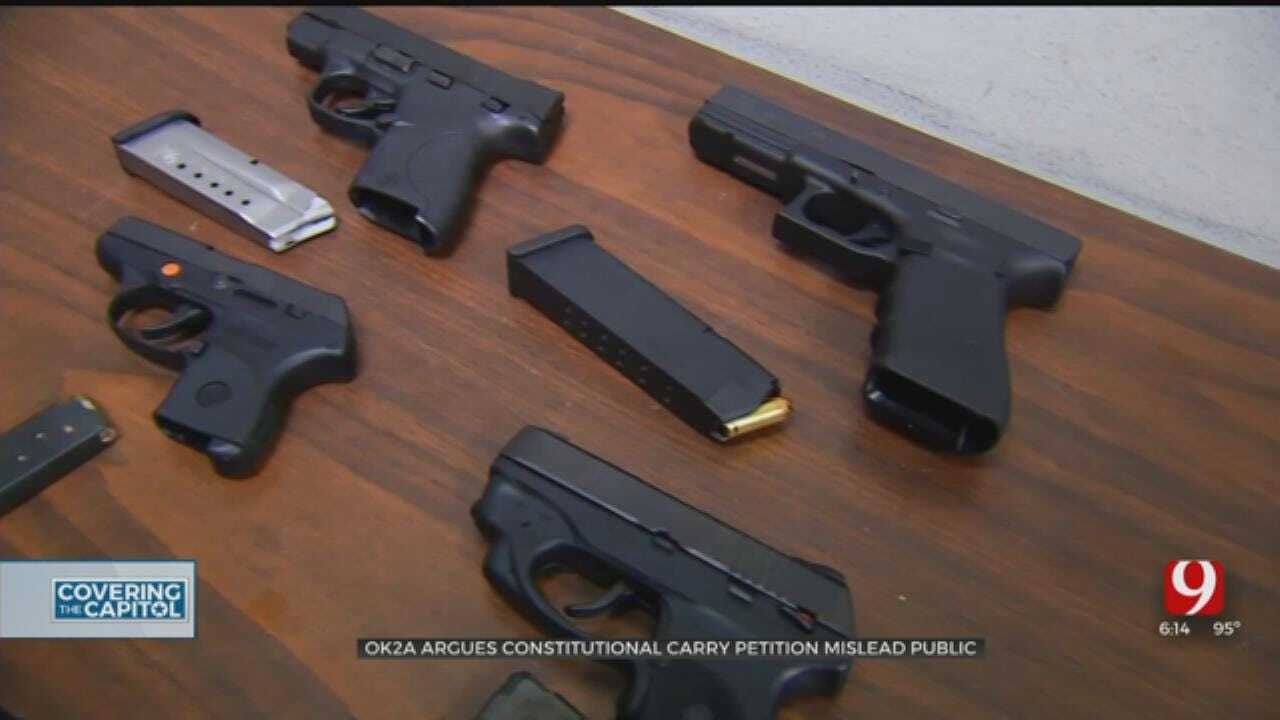 Oklahoma 2nd Amendment Backers Question Petition Against Permitless Carry
