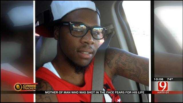 Mother Of Altus Man Who Was Shot In The Face Fears For His Life