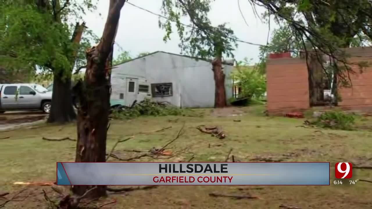 Brief Tornado Causes Damage In Hillsdale
