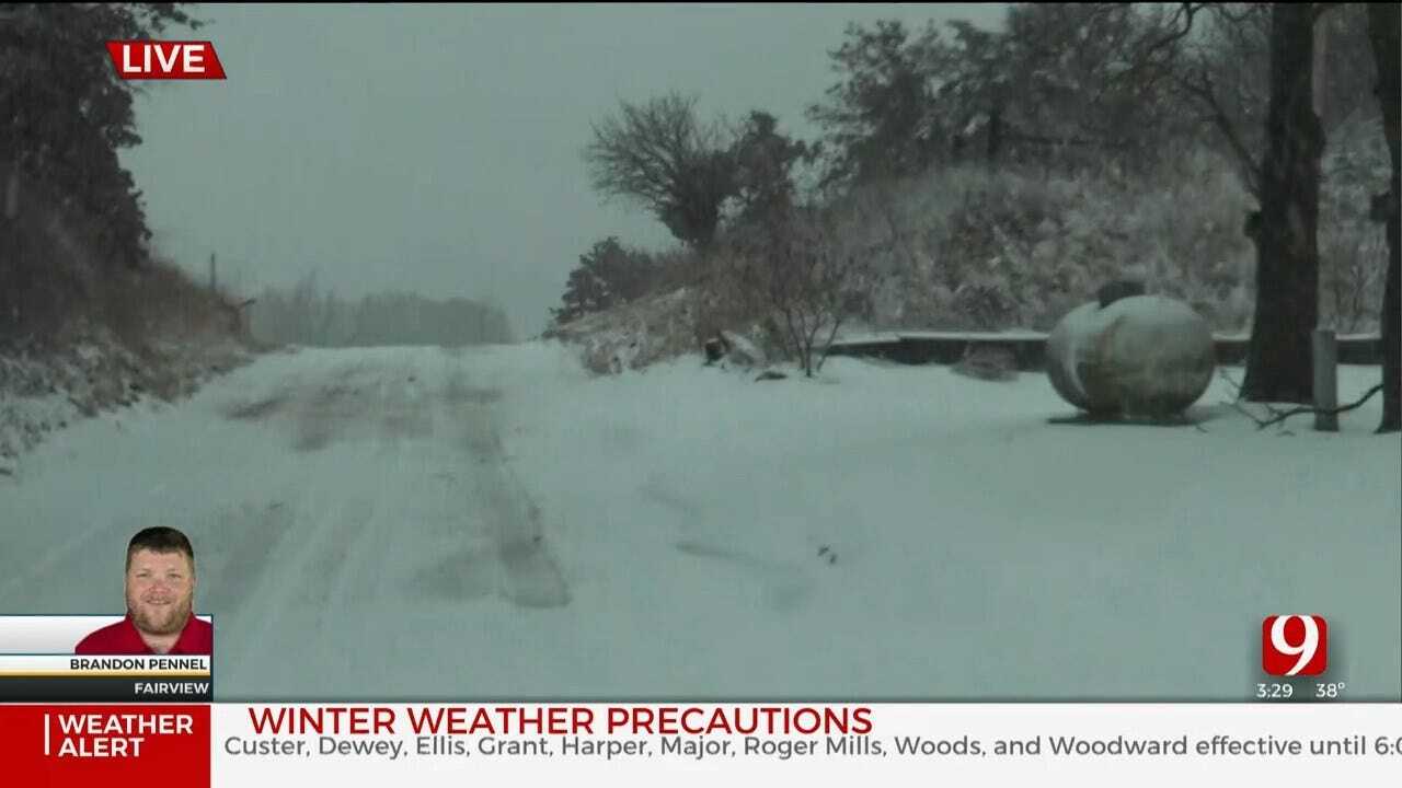 WATCH: David Payne's Afternoon Winter Weather Update